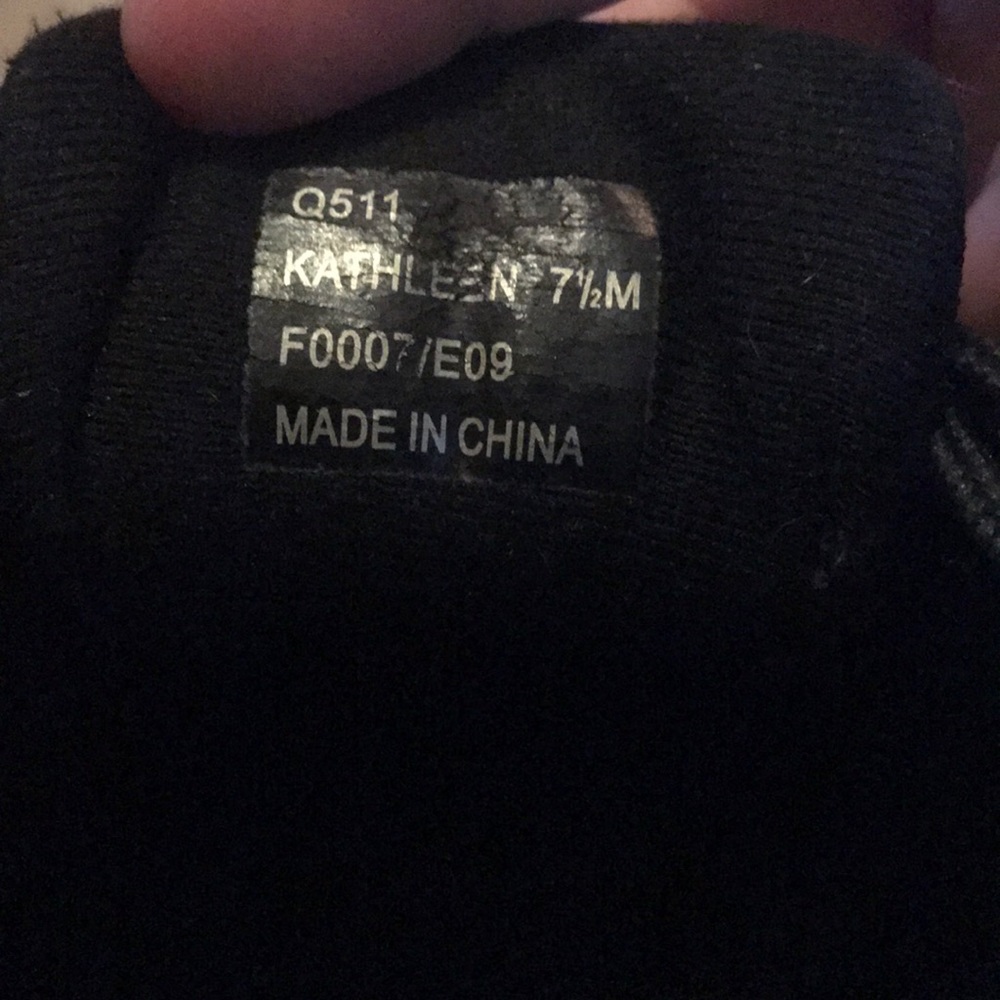 Coach mens shoes black size 7.5 - Picture 3 of 3